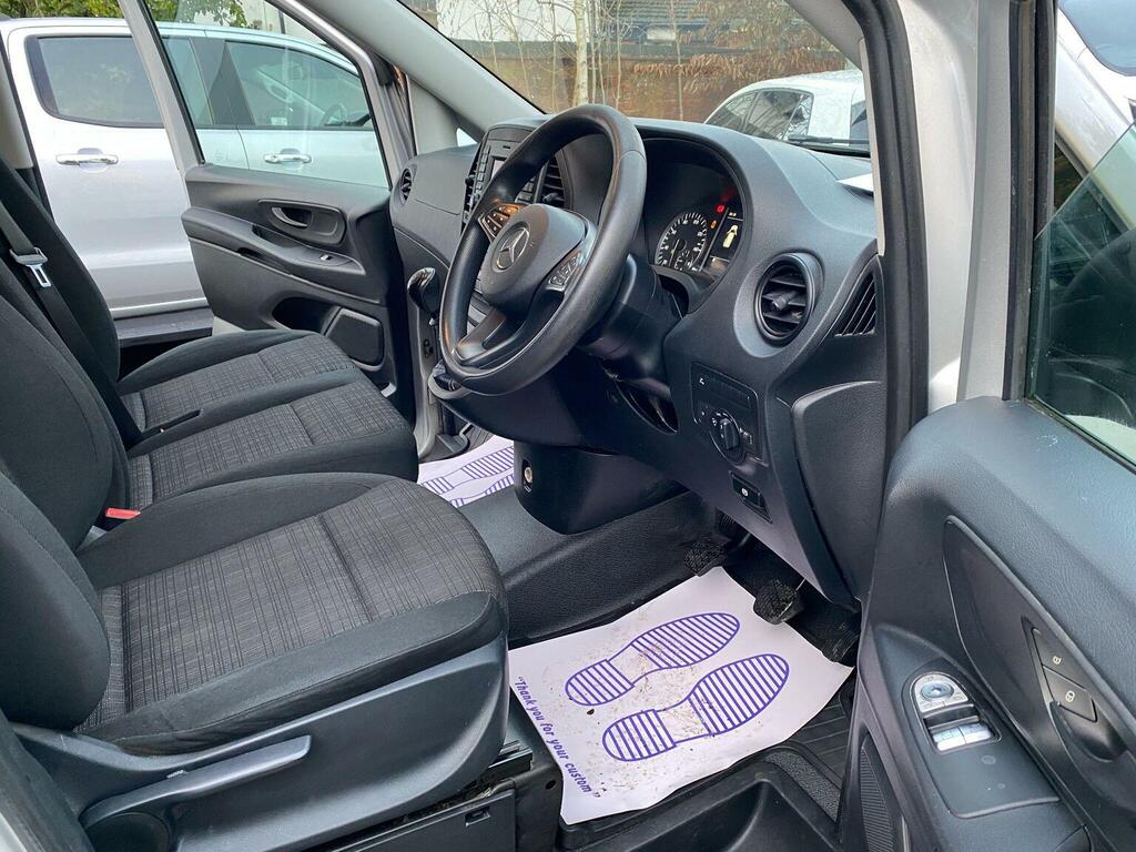 Mercedes-Benz Vito Panel Van 2.1 114 Cdi Bluetec Rwd L2 Euro 6 6Dr 2 Silver #3