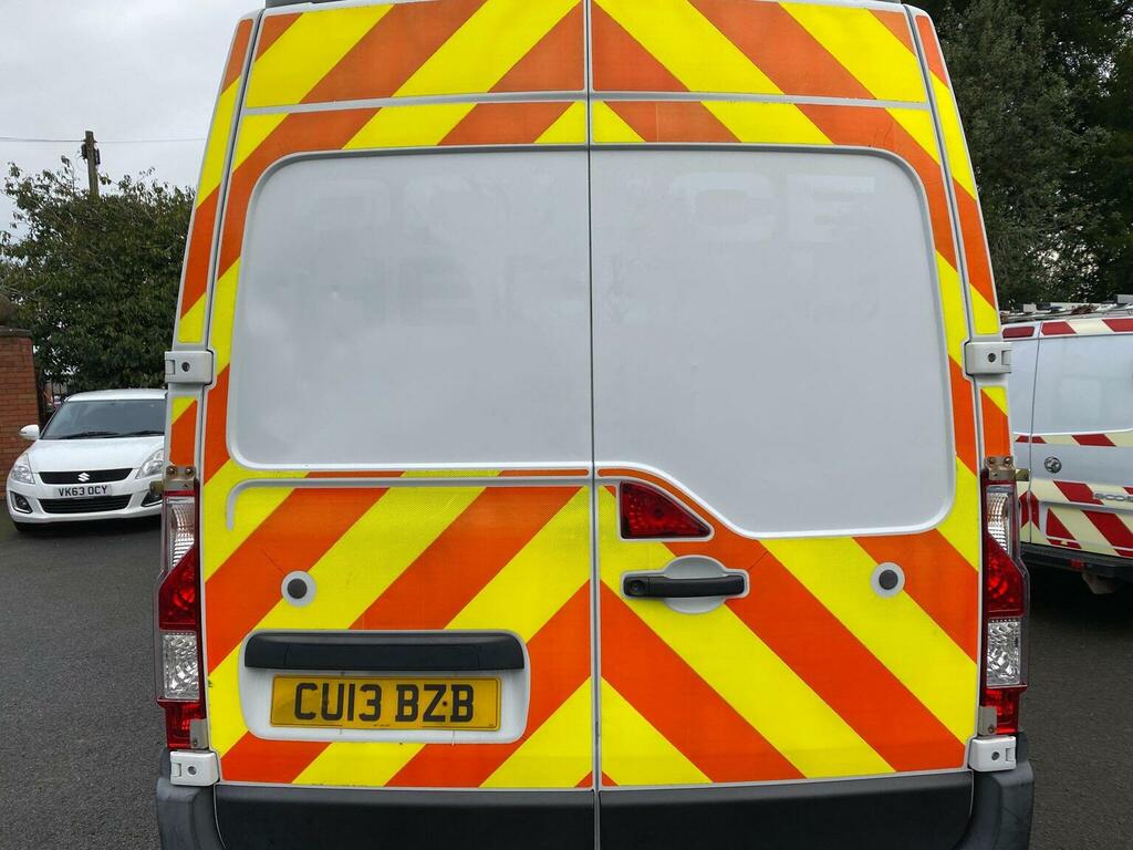 Vauxhall Movano Cdti 3500 Chassis Cab 2.3 White #12