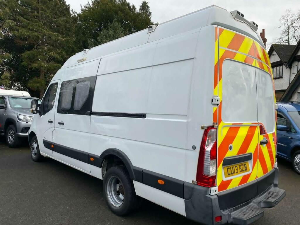 Vauxhall Movano Cdti 3500 Chassis Cab 2.3 White #1