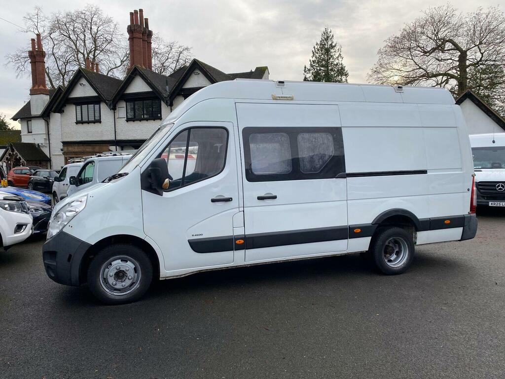 Vauxhall Movano Cdti 3500 Chassis Cab 2.3 White #6