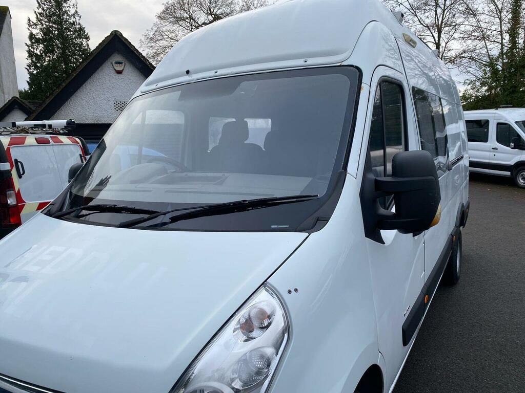 Vauxhall Movano Cdti 3500 Chassis Cab 2.3 White #5