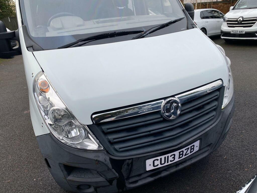Vauxhall Movano Cdti 3500 Chassis Cab 2.3 White #3