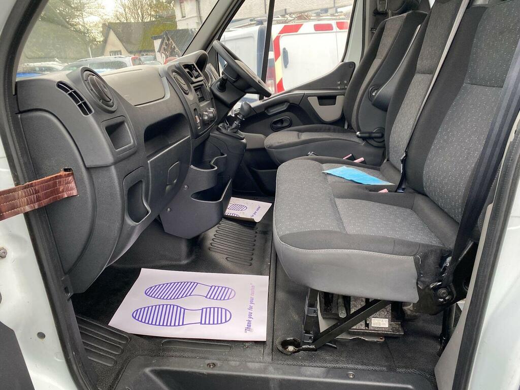 Vauxhall Movano Cdti 3500 Chassis Cab 2.3 White #9
