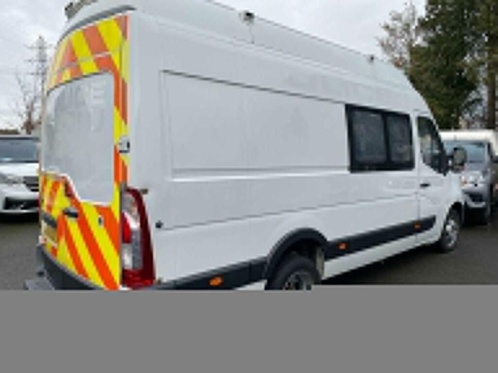 Vauxhall Movano Cdti 3500 Chassis Cab 2.3 White #2