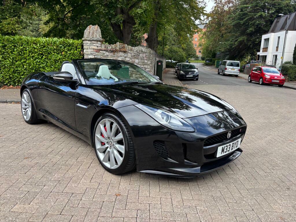 Jaguar F-Type 3.0 V6 S Convertible  Black #3