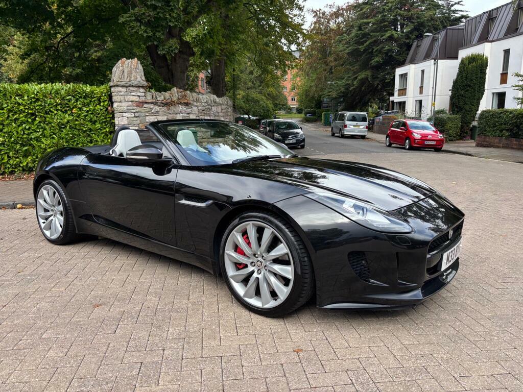 Jaguar F-Type 3.0 V6 S Convertible  Black #2
