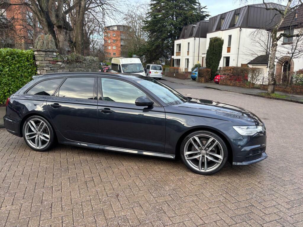 Audi A6 Avant 2.0 Tdi Black Edition S Tronic Quattro Euro 6 S S KM67FDL Blue #4