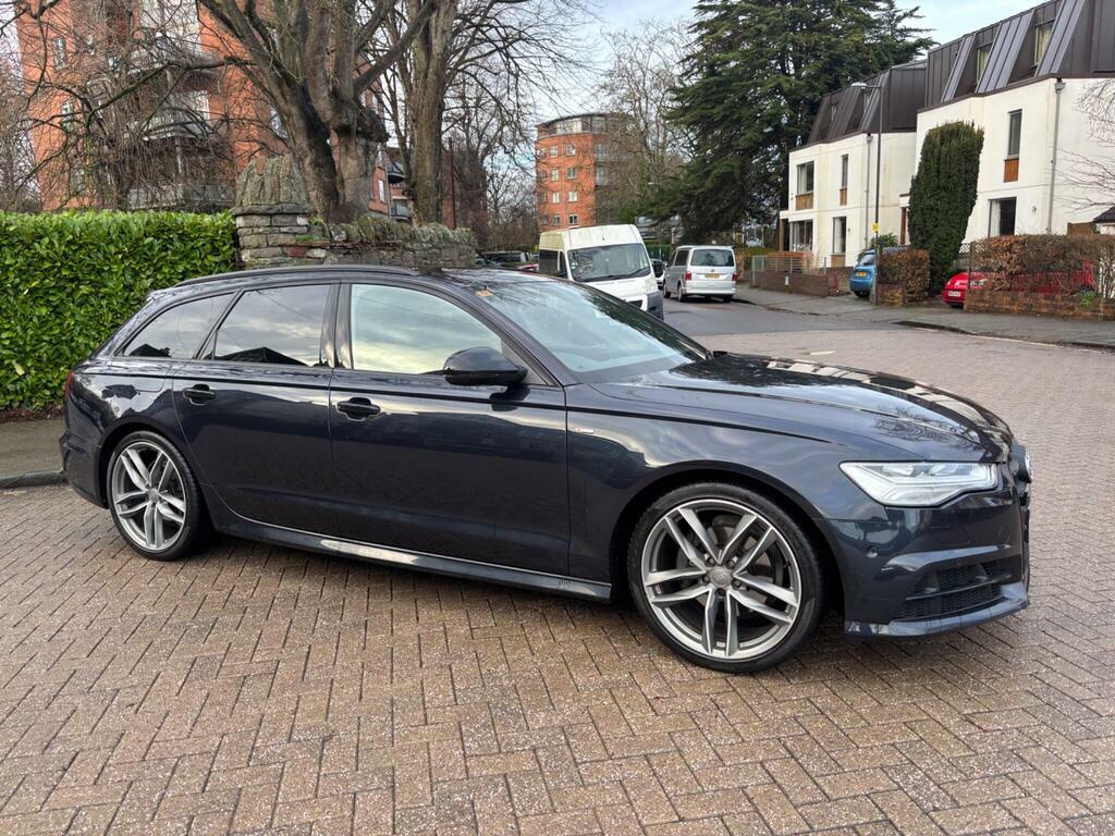 Audi A6 Avant 2.0 Tdi Black Edition S Tronic Quattro Euro 6 S S KM67FDL Blue #6