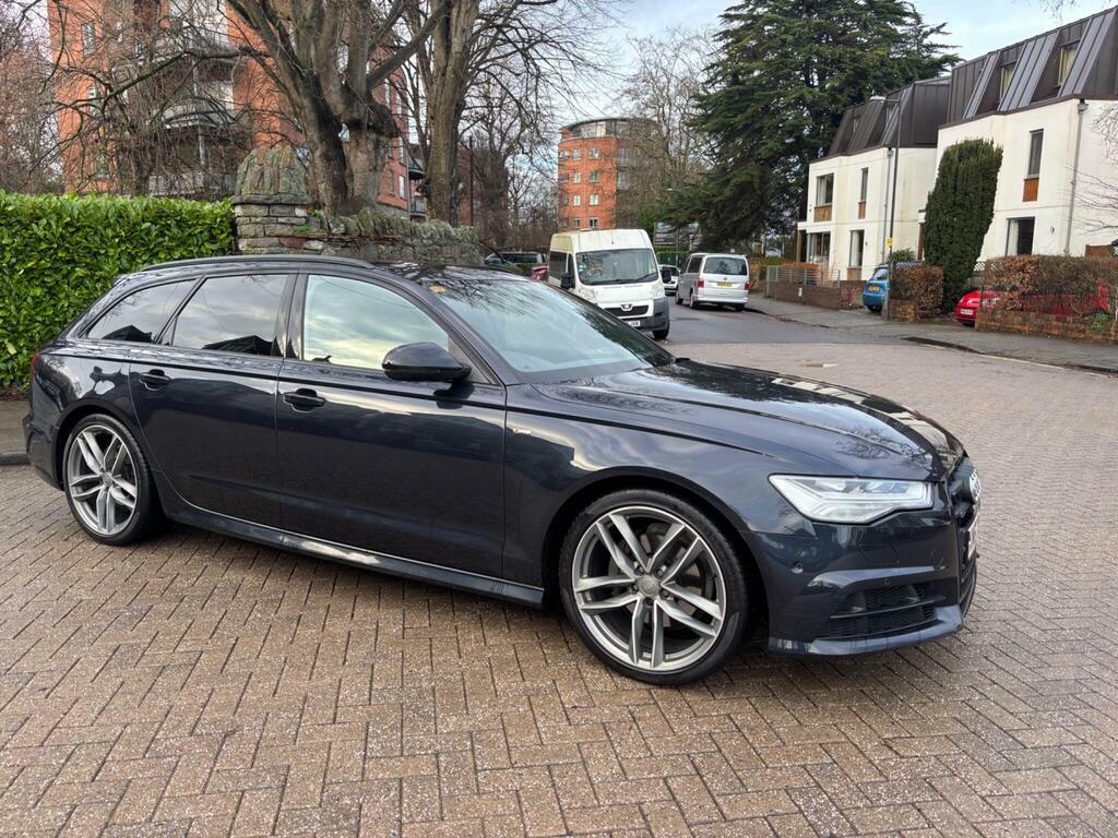 Audi A6 Avant 2.0 Tdi Black Edition S Tronic Quattro Euro 6 S S KM67FDL Blue #3
