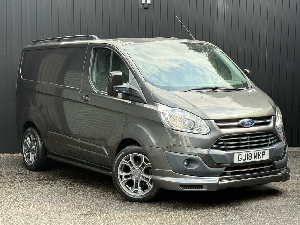 Ford Transit Custom 2.0 Tdci 130Ps G-sport Limited Panel Van Swb L1 H1 GU18MKP Grey