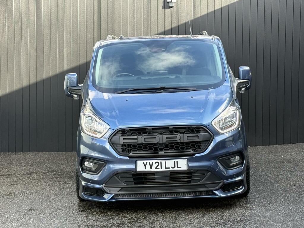 Ford Transit Custom 2.0 130Ps G-sport Ecoblue Limited Panel Van L YV21LJL Blue #5