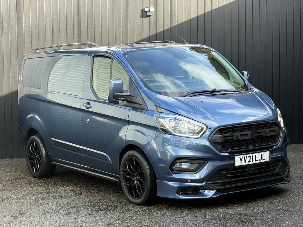 Ford Transit Custom 2.0 130Ps G-sport Ecoblue Limited Panel Van L YV21LJL Blue #4