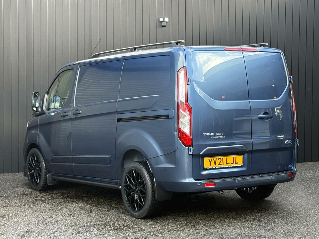 Ford Transit Custom 2.0 130Ps G-sport Ecoblue Limited Panel Van L YV21LJL Blue #3