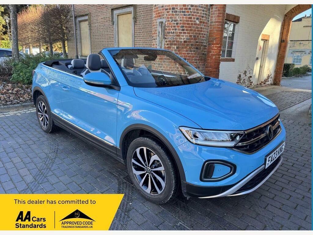 Volkswagen T-Roc 1.5 Tsi Style Convertible Blue