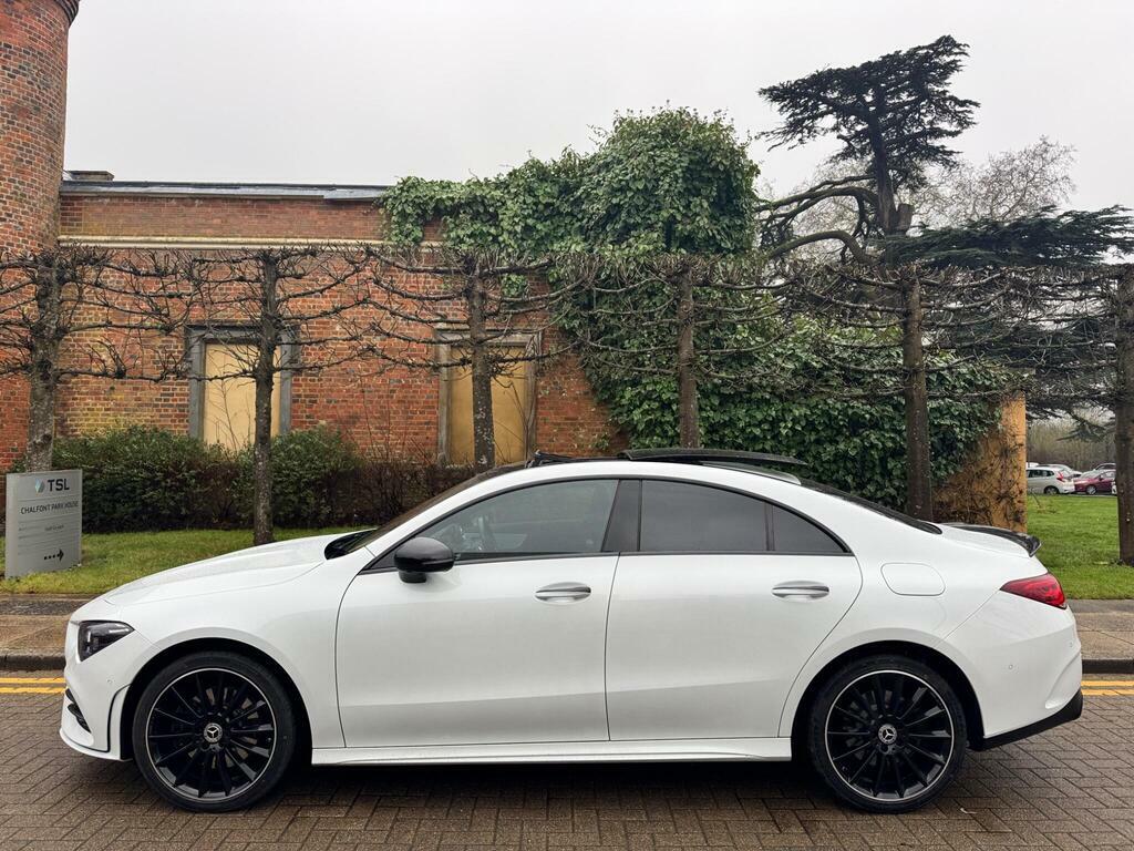 Mercedes-Benz CLA Class 1.3 Cla250e 15.6Kwh Amg Line Night Edition Premiu GY72YYA White #3