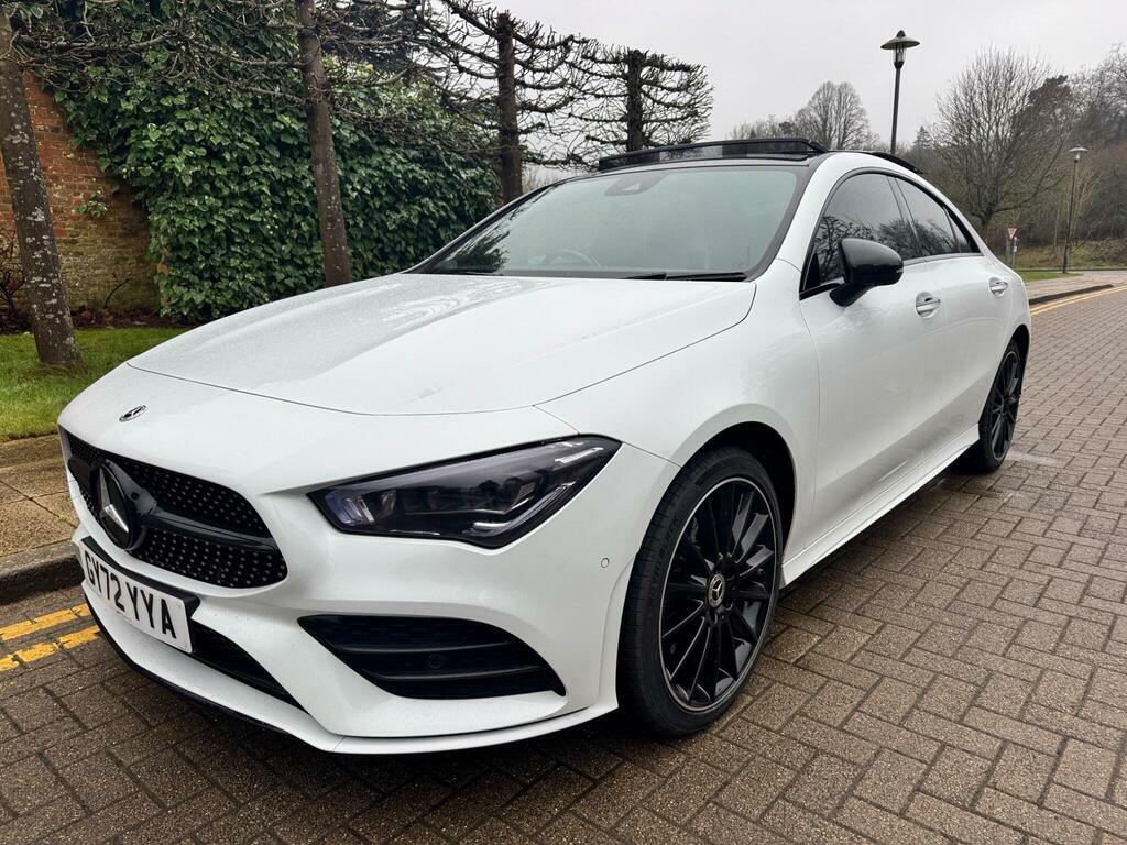 Mercedes-Benz CLA Class 1.3 Cla250e 15.6Kwh Amg Line Night Edition Premiu GY72YYA White #6