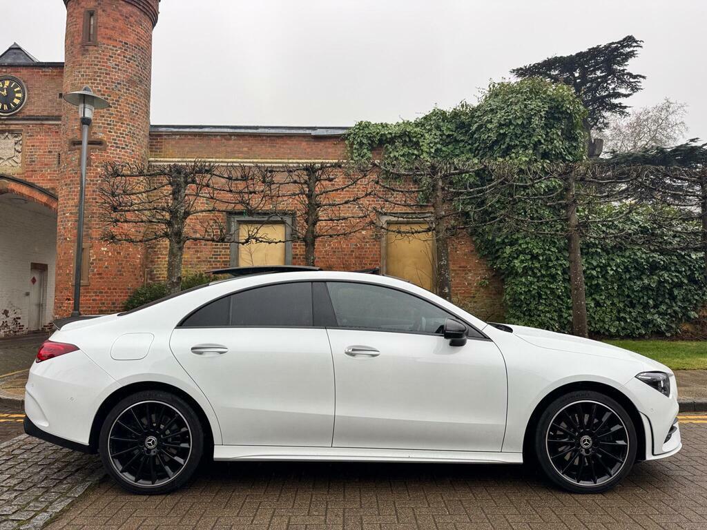Mercedes-Benz CLA Class 1.3 Cla250e 15.6Kwh Amg Line Night Edition Premiu GY72YYA White #4