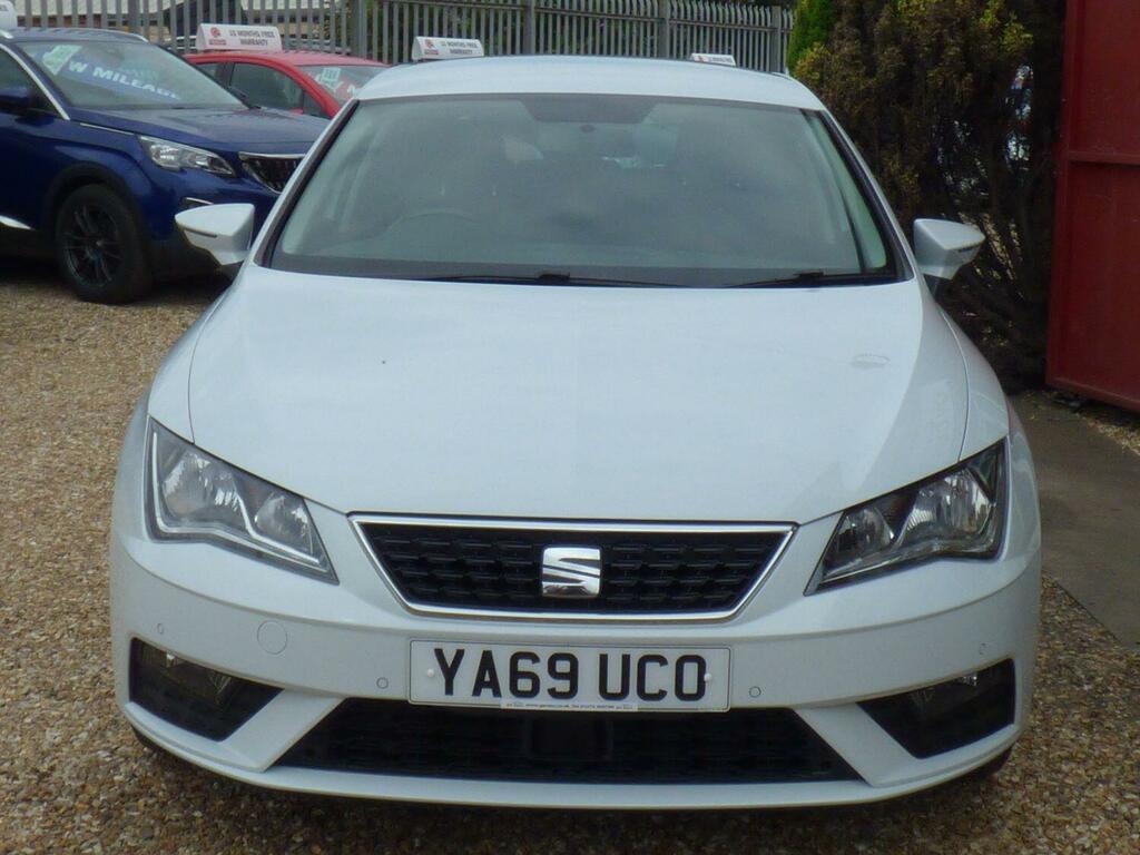 Seat Leon Hatchback 1.5 Tsi Evo Se Dynamic 5-Door 2 Owners F YA69UCO White #2