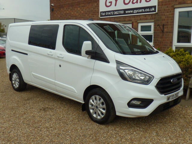 Ford Transit Custom Double Cab Van 2.0 Transit Custom Limited Dciv 300 White