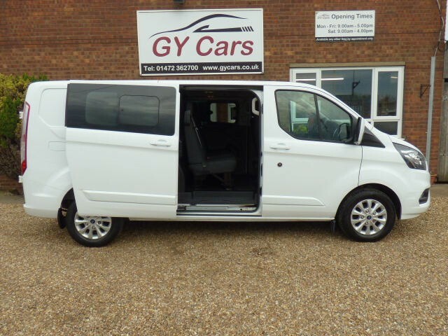 Ford Transit Custom Double Cab Van 2.0 Transit Custom Limited Dciv 300 MF72ZGC White #4