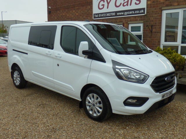 Ford Transit Custom Double Cab Van 2.0 Transit Custom Limited Dciv 300 White