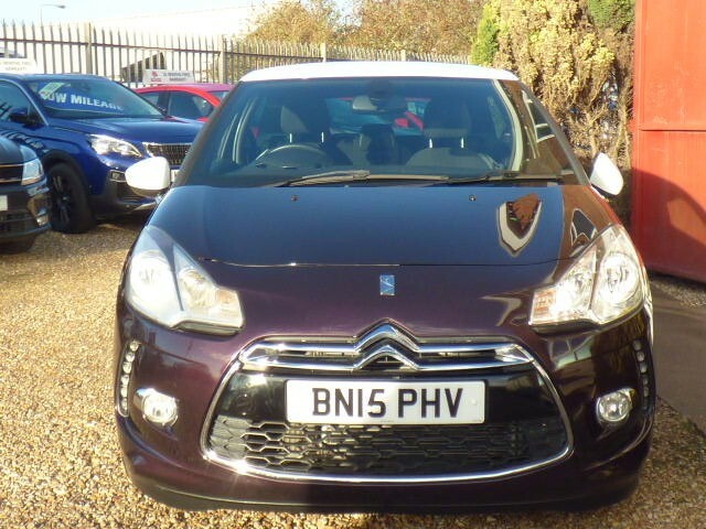 Citroen DS3 Hatchback 1.2 Puretech Dstyle Plus 20 Road Tax,15 Purple #3