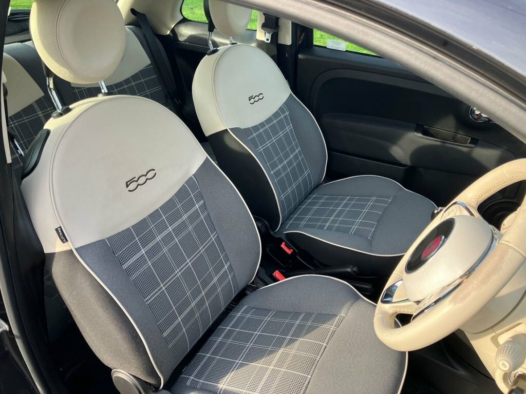 Fiat 500 1.2L Lounge WV18VML Black #6