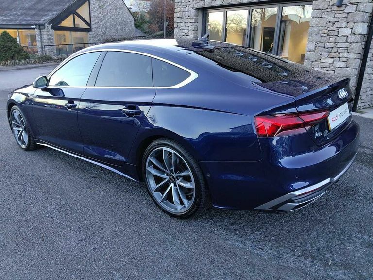 Audi A5 S Line 35 Tdi 163 Ps S Tronic PN74HMO Blue #3