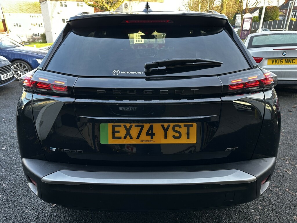 Peugeot e-2008 Suv EX74YST Black #4