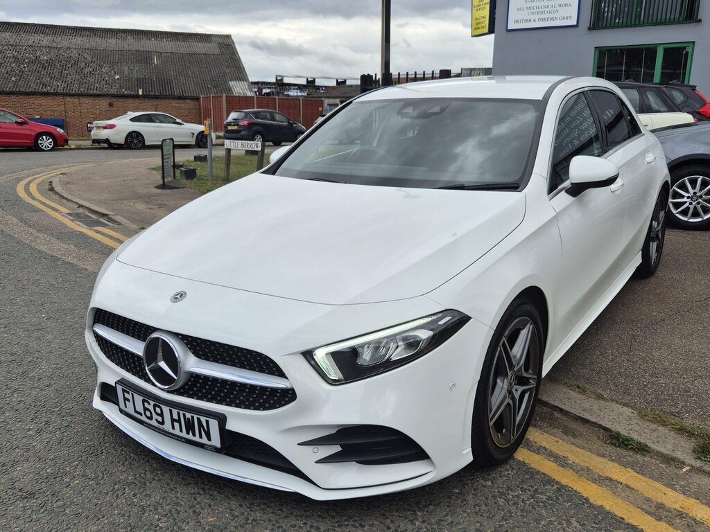 Mercedes-Benz A Class A220 Amg Line Executive FL69HWN White #3