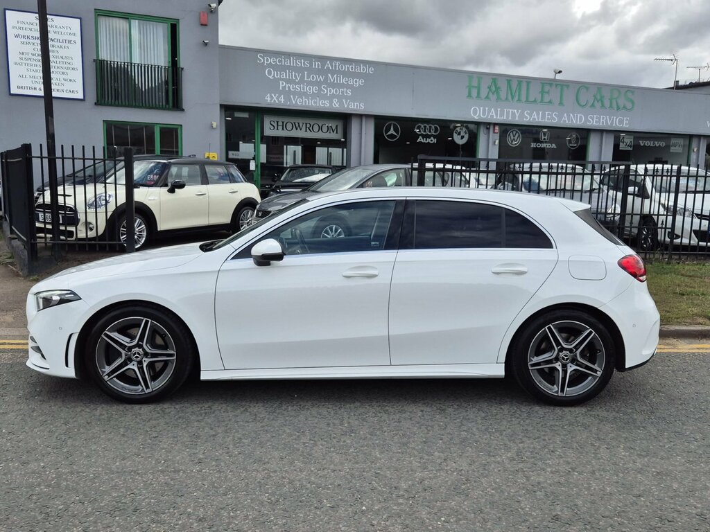 Mercedes-Benz A Class A220 Amg Line Executive FL69HWN White #2