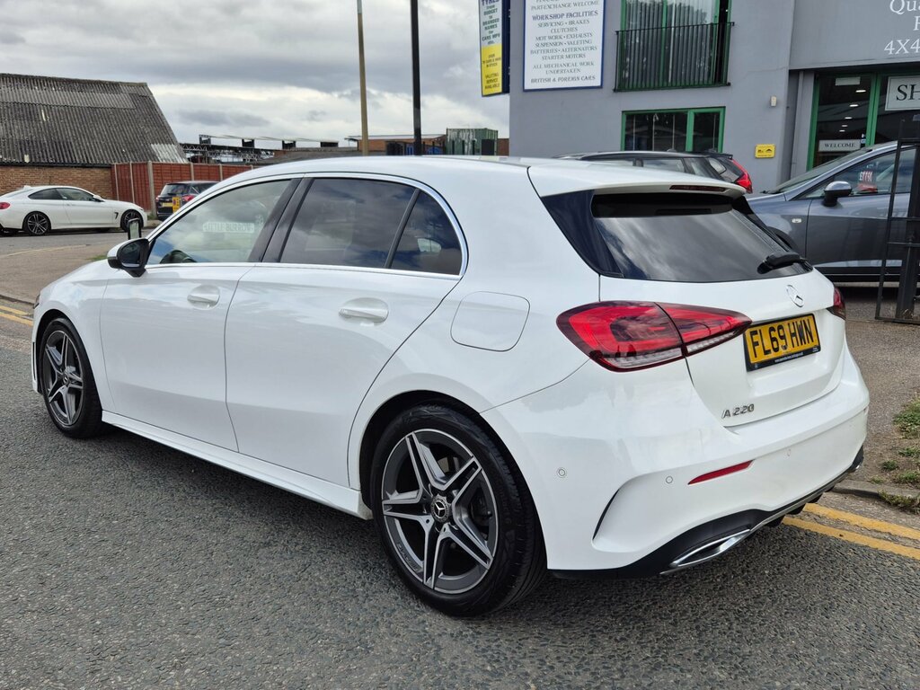 Mercedes-Benz A Class A220 Amg Line Executive FL69HWN White #4