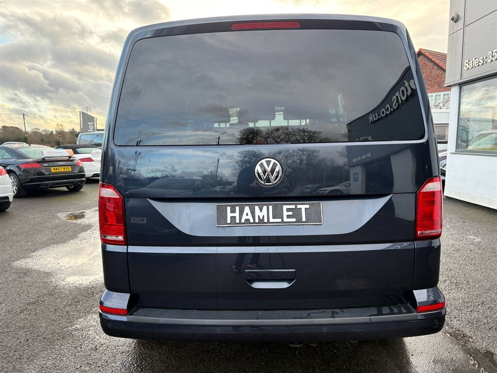 Volkswagen Transporter 2.0 L 2.0 Tdi T32 Highline Kombi Dsg Fwd Lwb Euro VU69FBV Blue #4