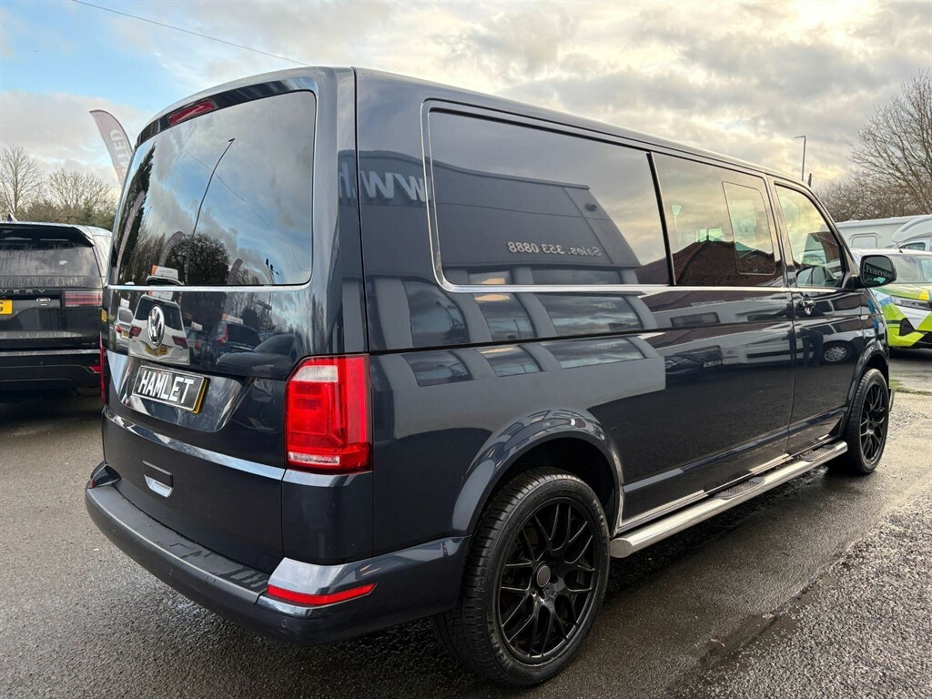Volkswagen Transporter 2.0 L 2.0 Tdi T32 Highline Kombi Dsg Fwd Lwb Euro VU69FBV Blue #5