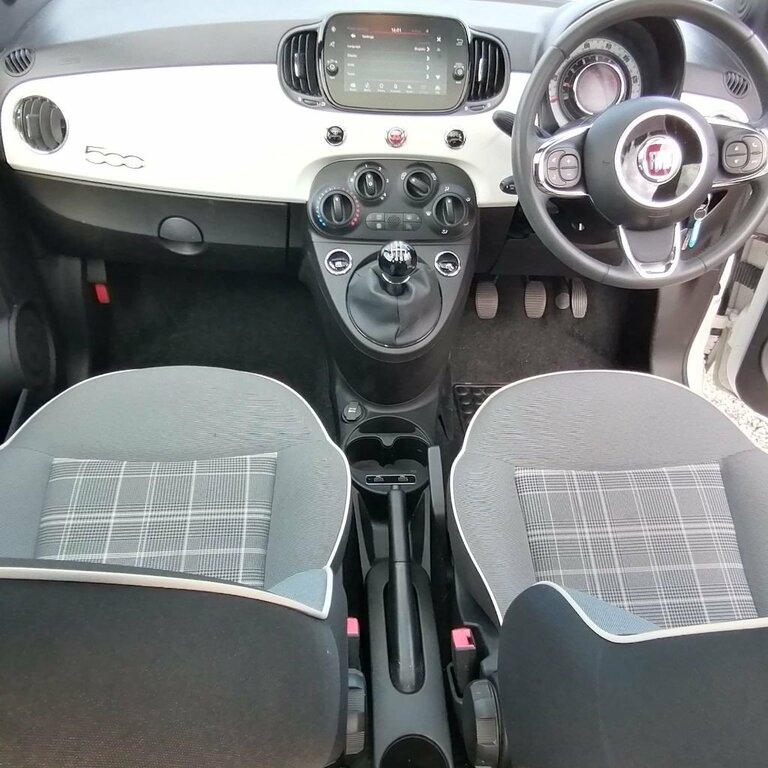 Fiat 500 1L Lounge White