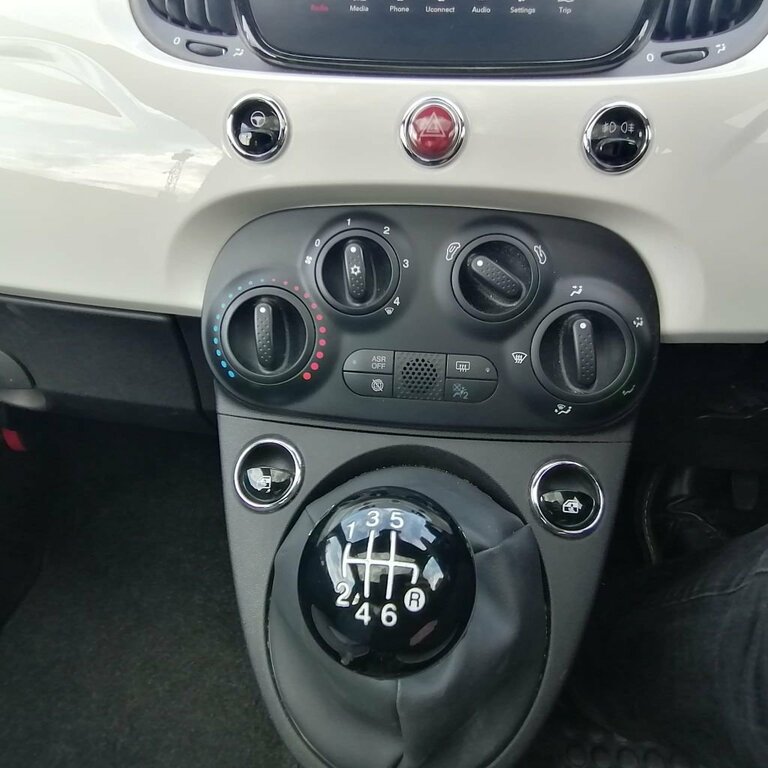 Fiat 500 1L Lounge MV21FJC White #6