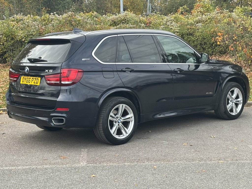 BMW X5 2L M Sport OY66PZD Black #3