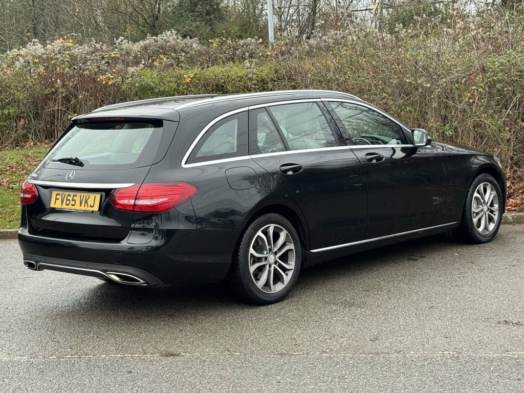 Mercedes-Benz C Class 2L Sport FV65VKJ Black #3
