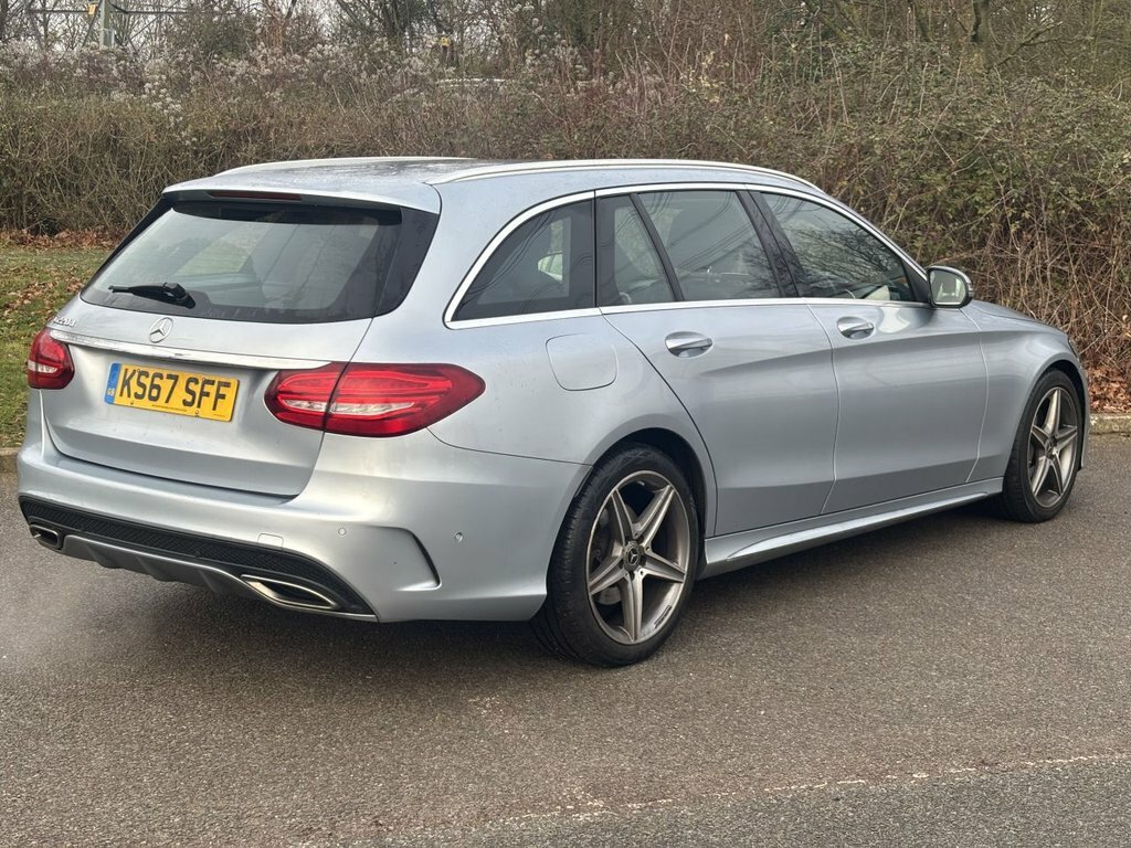 Mercedes-Benz C Class 2.1L Amg Line KS67SFF Silver #5