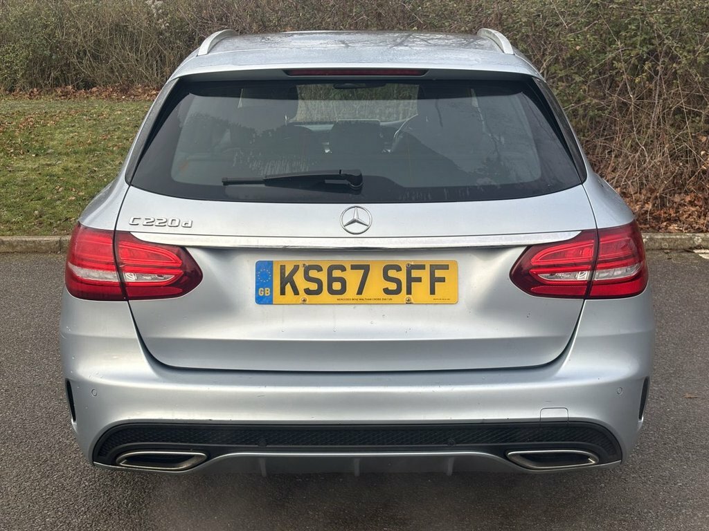 Mercedes-Benz C Class 2.1L Amg Line KS67SFF Silver #4