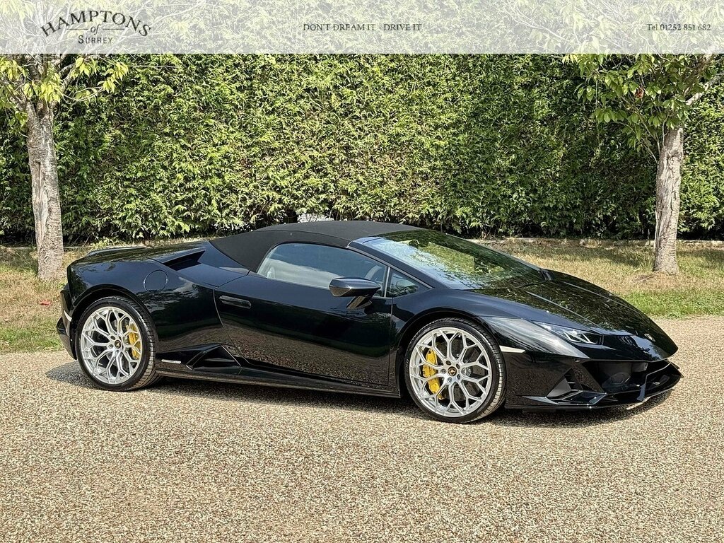 Lamborghini Huracan 5.2 V10 Lp 640-4 Evo Spyder Ldf 4Wd Eur Black