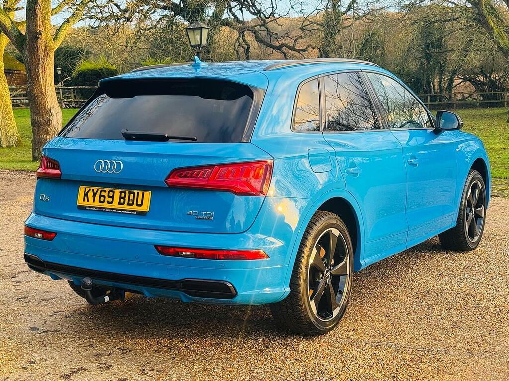Audi Q5 2.0 Tdi 40 Black Edition Suv S Tronic Q KY69BDU Blue #6