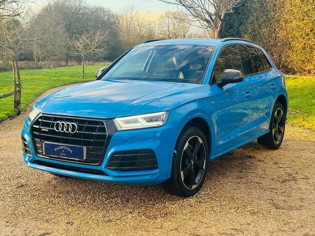 Audi Q5 2.0 Tdi 40 Black Edition Suv S Tronic Q KY69BDU Blue #4