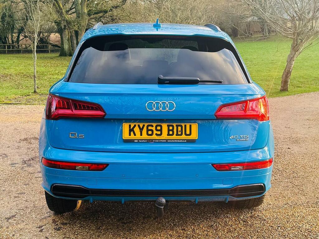 Audi Q5 2.0 Tdi 40 Black Edition Suv S Tronic Q KY69BDU Blue #5