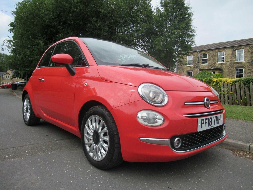 Fiat 500 Hatchback 1.2 Lounge Euro 6 Ss 201818 PF18YMH Pink #2