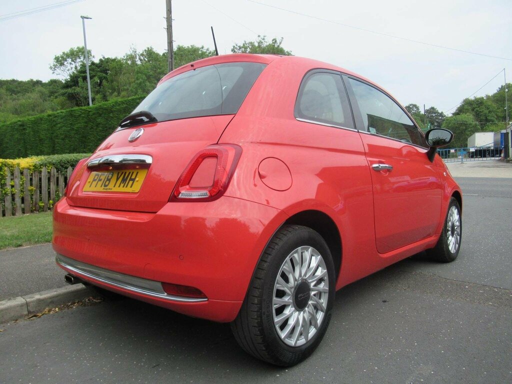 Fiat 500 Hatchback 1.2 Lounge Euro 6 Ss 201818 PF18YMH Pink #4