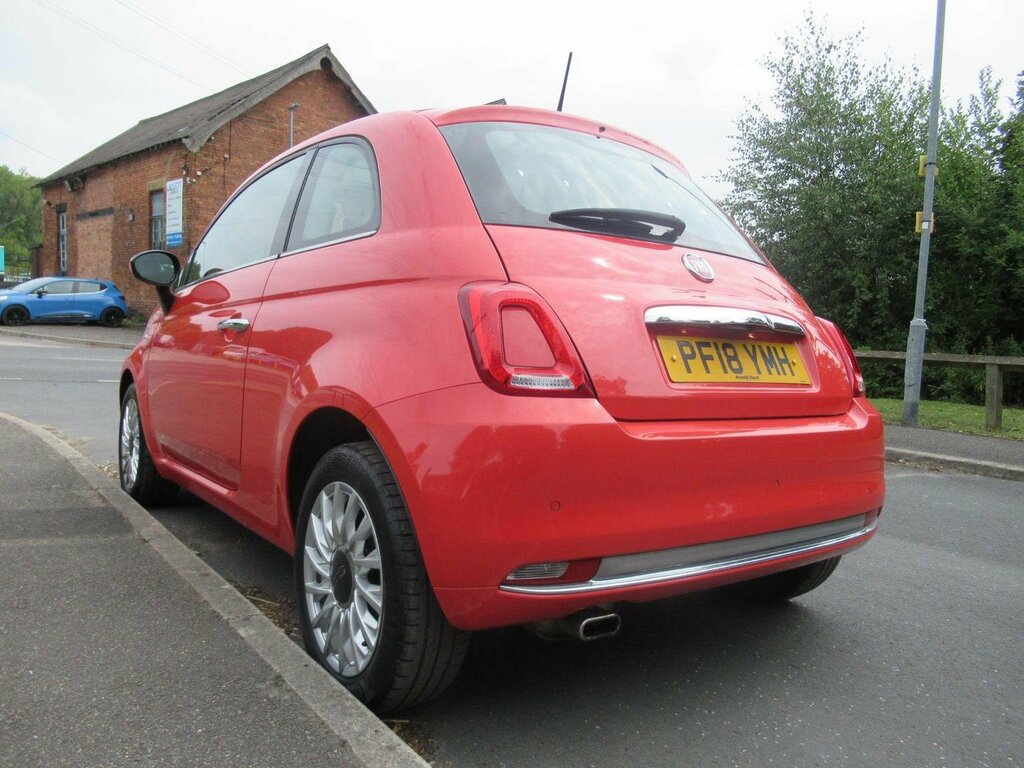 Fiat 500 Hatchback 1.2 Lounge Euro 6 Ss 201818 PF18YMH Pink #6