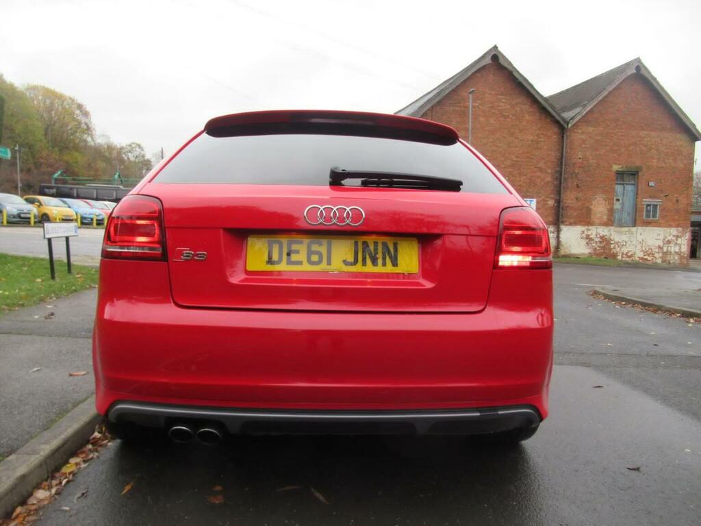 Audi S3 Hatchback 2.0 Tfsi Black Edition S Tronic Quattro Red #4