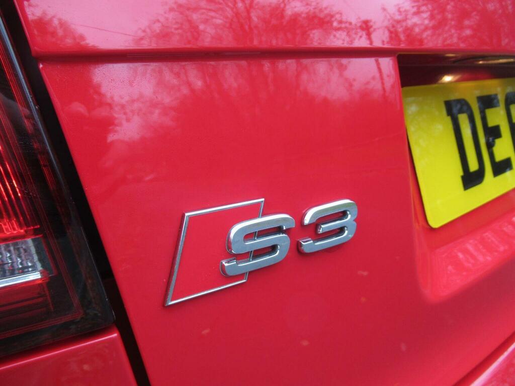 Audi S3 Hatchback 2.0 Tfsi Black Edition S Tronic Quattro Red #6
