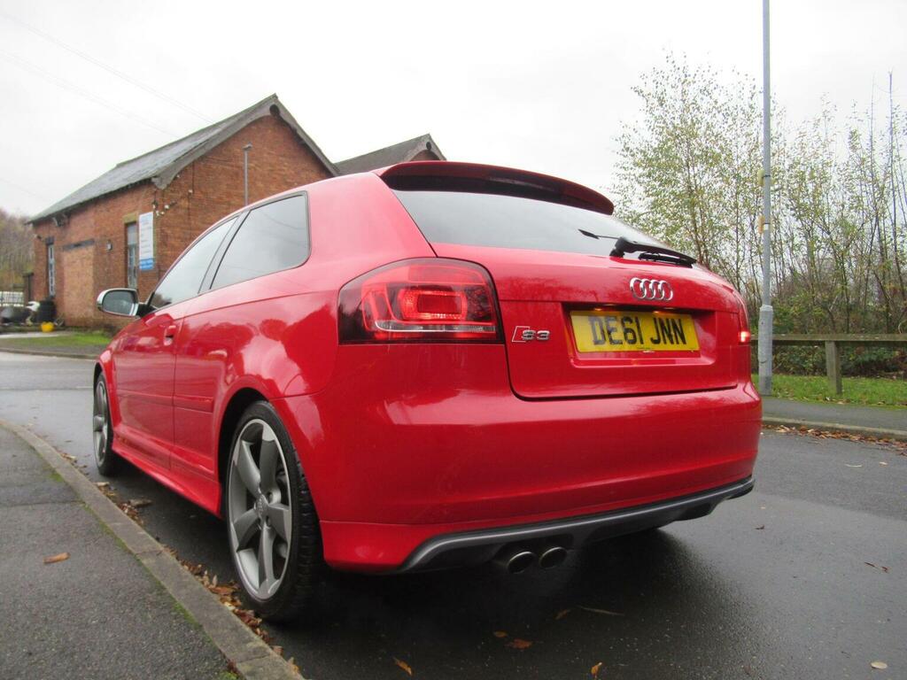 Audi S3 Hatchback 2.0 Tfsi Black Edition S Tronic Quattro Red #5